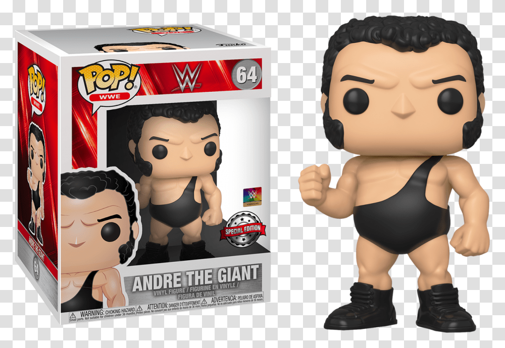 Andre The Giant Andre The Giant Wwe Pop, Person, Costume, Word Transparent Png