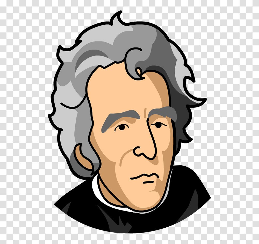 Andrew Jackson, Head, Face, Portrait Transparent Png