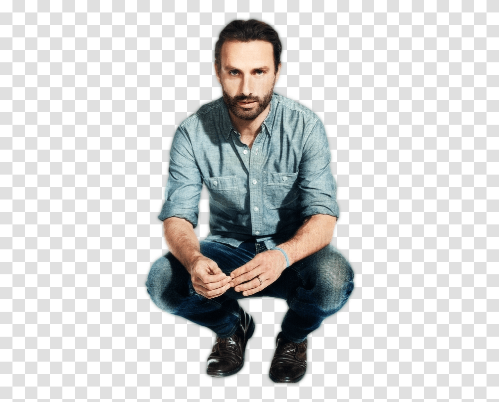 Andrew Lincoln, Pants, Apparel, Person Transparent Png