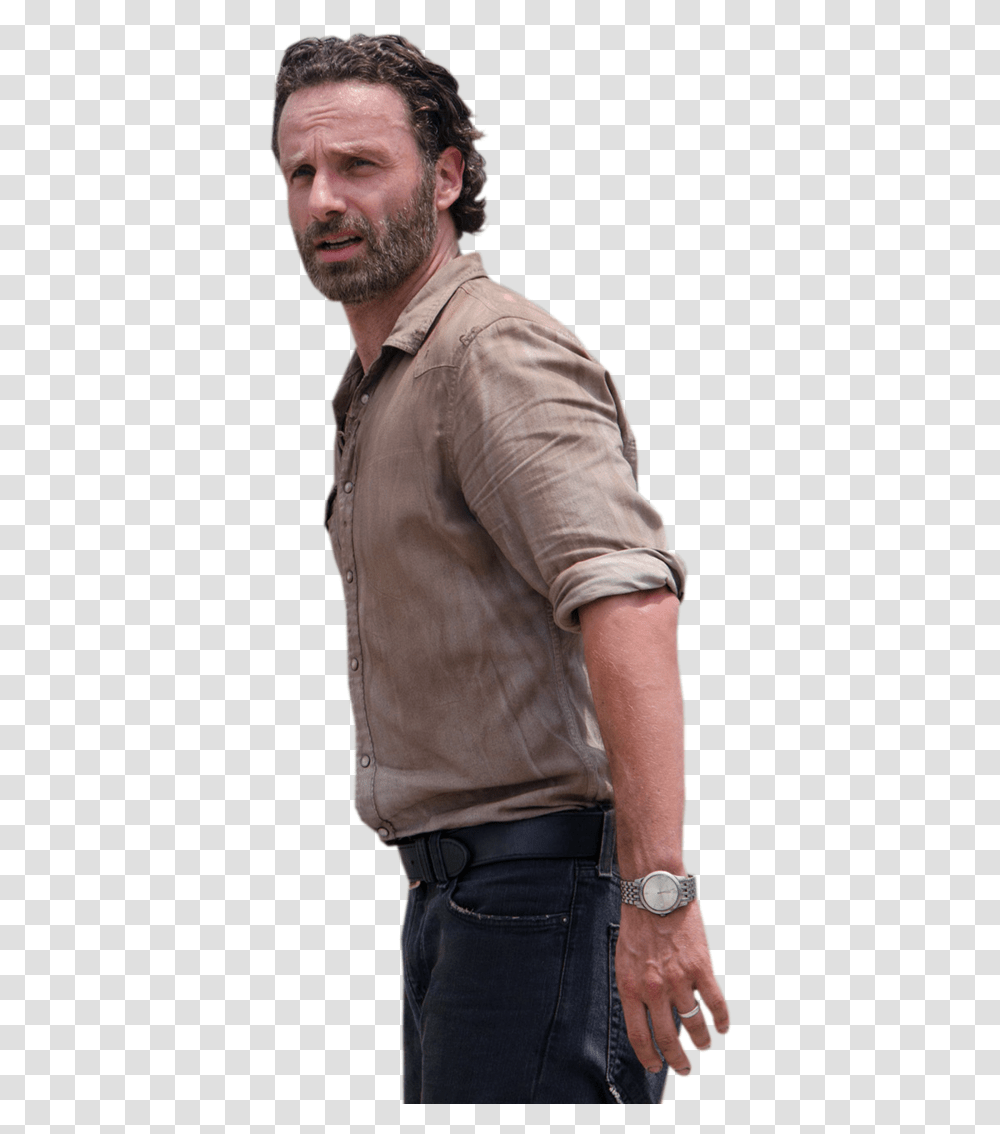 Andrew Lincoln Rick Grimes The Walking Dead Addiction Rick The Walking Dead, Apparel, Person, Human Transparent Png