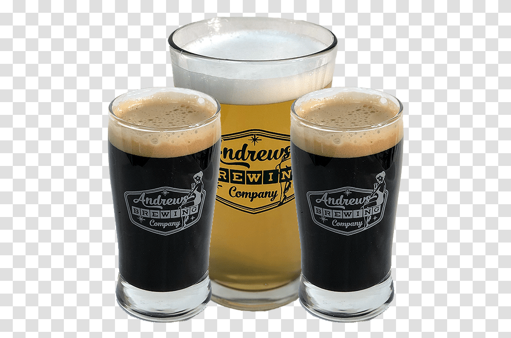 Andrews Brewing Company Willibecher, Glass, Beer, Alcohol, Beverage Transparent Png