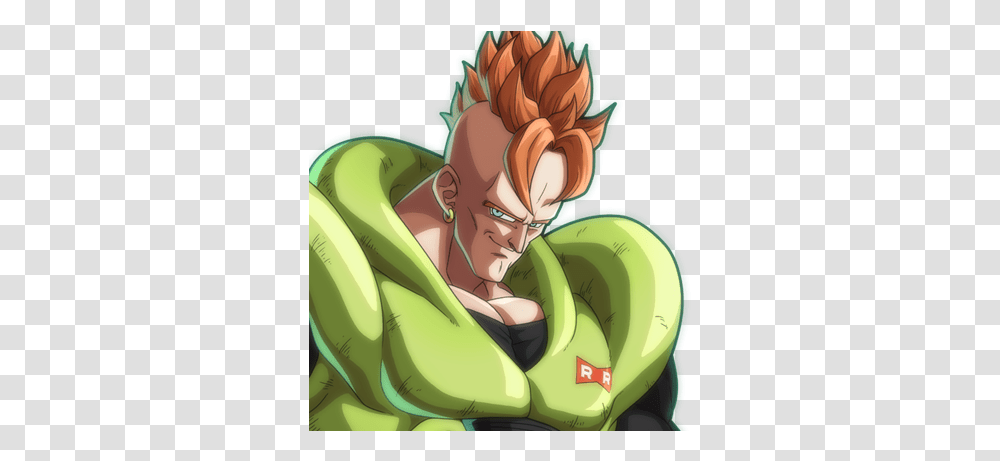 Android 16 Dragonball Fighterz World Tour Dbfz Android 16, Banana, Fruit, Plant, Food Transparent Png