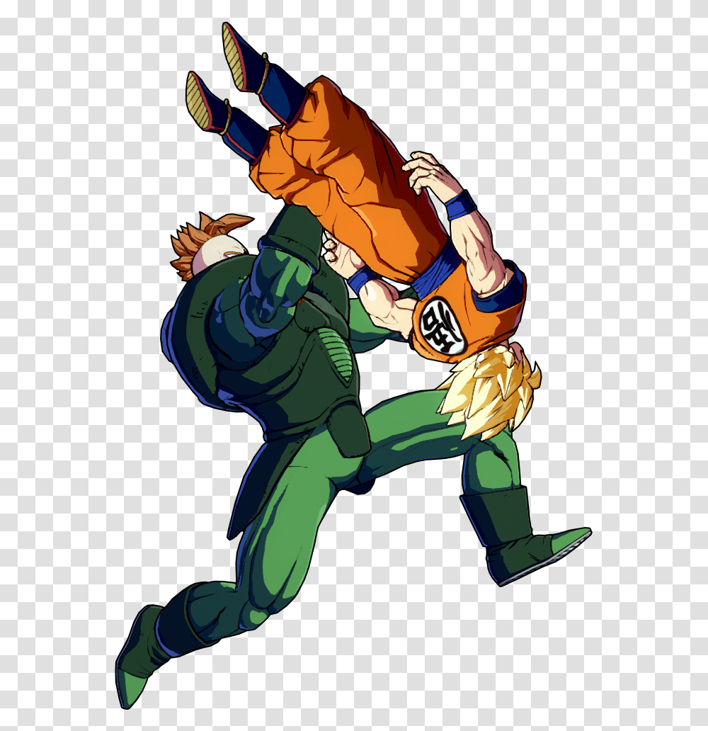 Android 16 Dunking Goku, Person, People, Sport Transparent Png