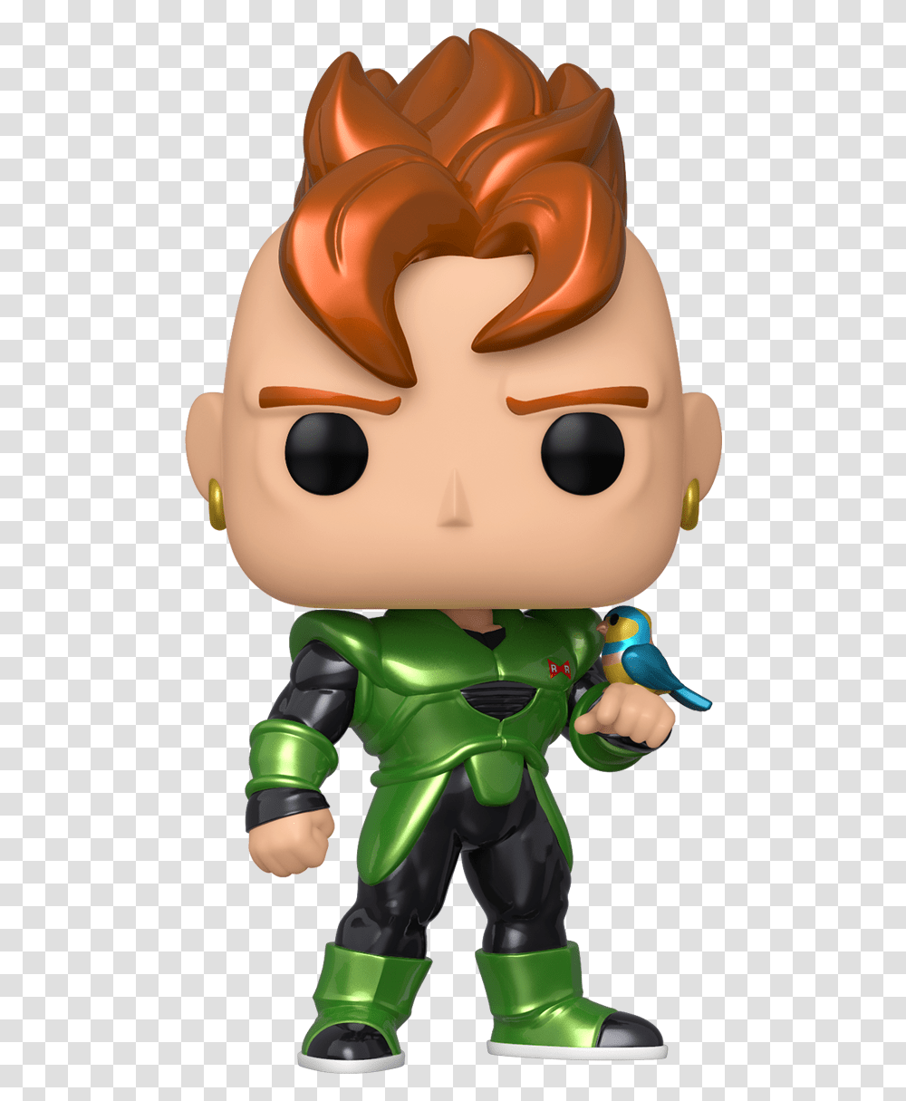 Android 16 Funko Pop, Toy, Doll Transparent Png