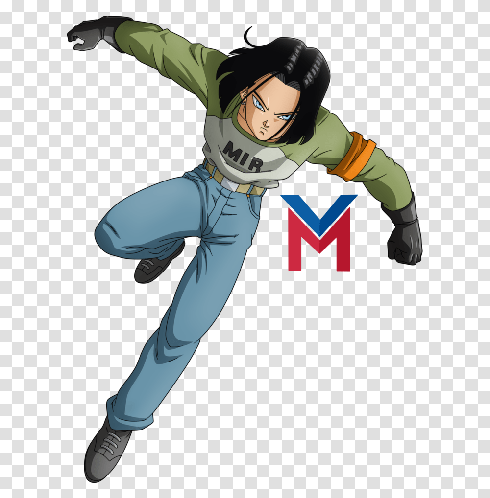 Android 17 Itachi Dragon Ball Z Goku Kai Imagens Android 17 Dbz Super, Person, People, Athlete Transparent Png