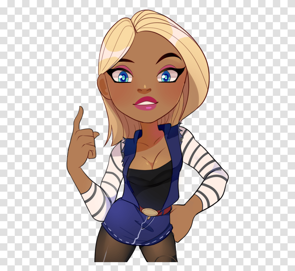 Android 18 Android 18 Chibi, Person, Human, Face, Female Transparent Png