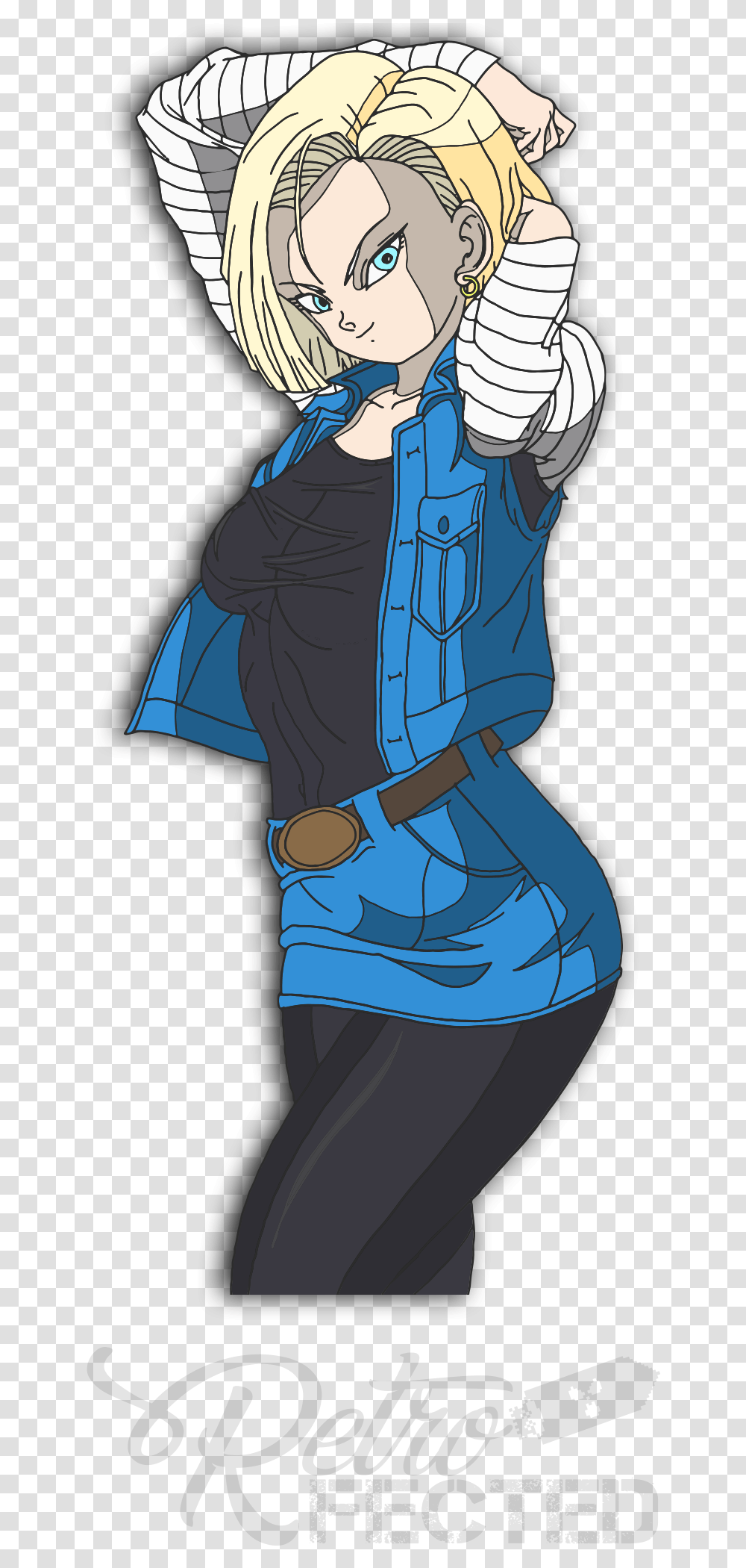 Android 18, Sleeve, Long Sleeve, Person Transparent Png