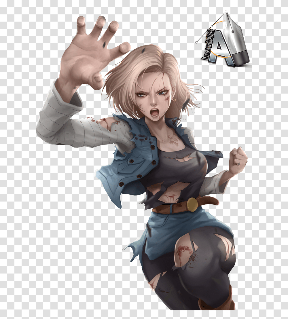 Android 18 Dragon Ball Lazuli Dragon Ball Art, Person, Clothing, Costume, Dance Pose Transparent Png