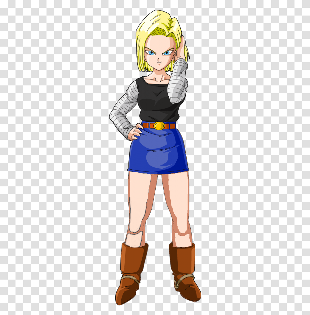 Android 18, Person, Female, Costume Transparent Png