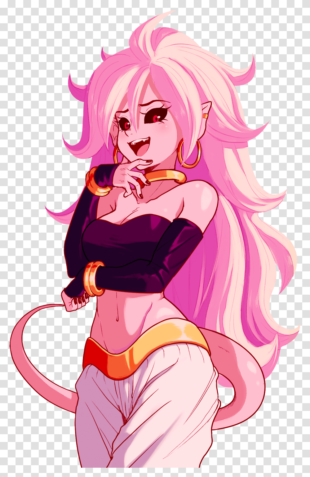 Android 21 Android 21 Fanart Cute, Manga, Comics, Book, Person Transparent Png