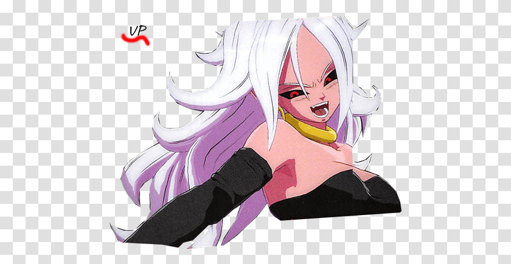 Android 21 Majin Bu Android 21 Dragon Ball Fighterz, Manga, Comics, Book, Person Transparent Png