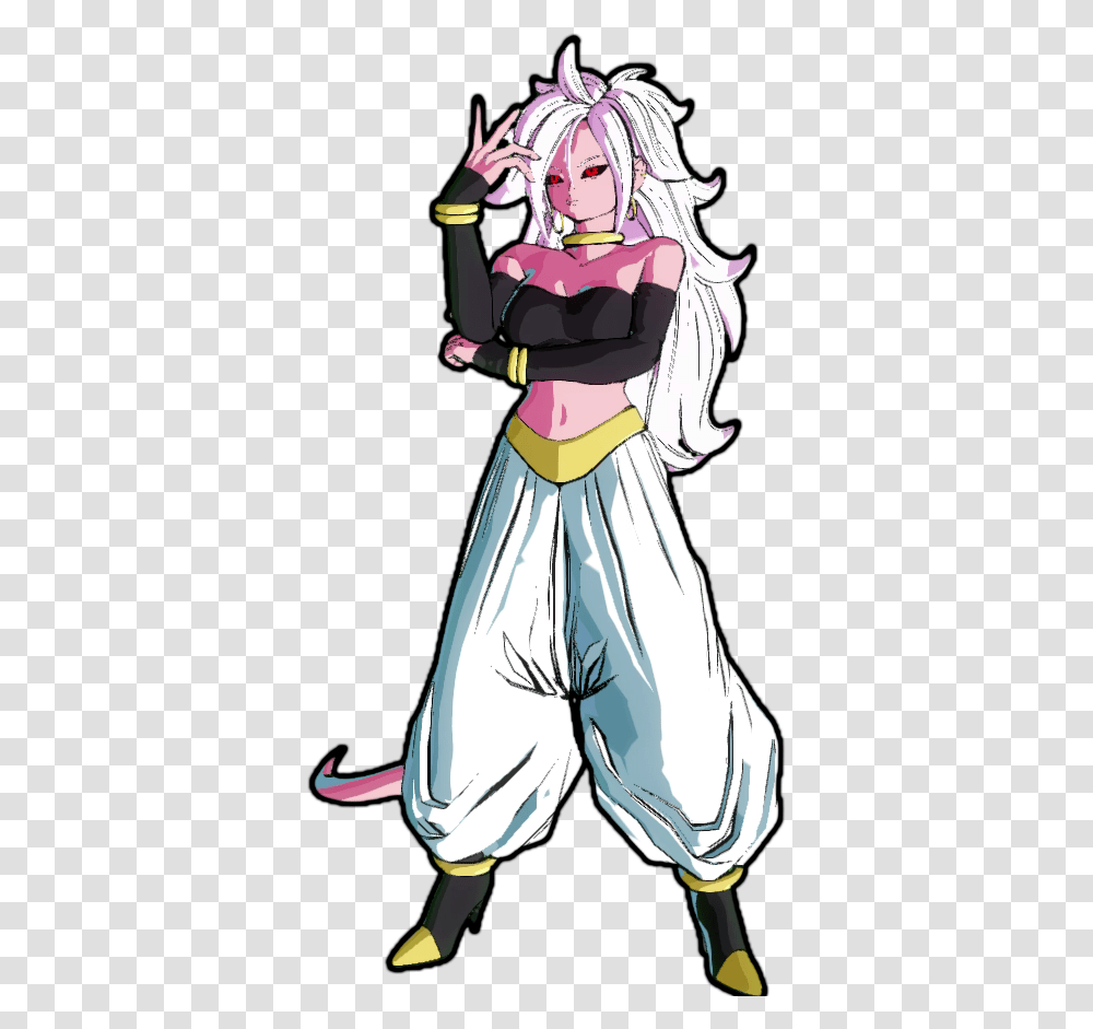 Android 21 Render, Manga, Comics, Book, Costume Transparent Png