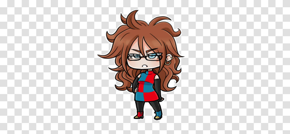 Android 21 Roblox Androide 21 Chibi, Comics, Book, Person, Human Transparent Png