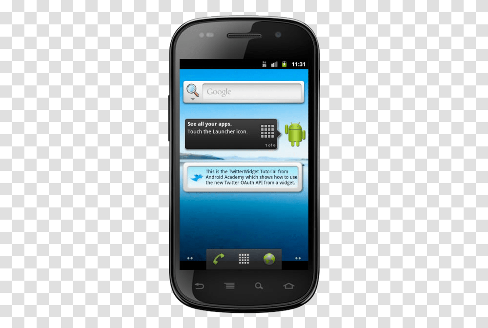 Android Academy Twitterwidget How To Write An Technology Applications, Mobile Phone, Electronics, Cell Phone, Text Transparent Png