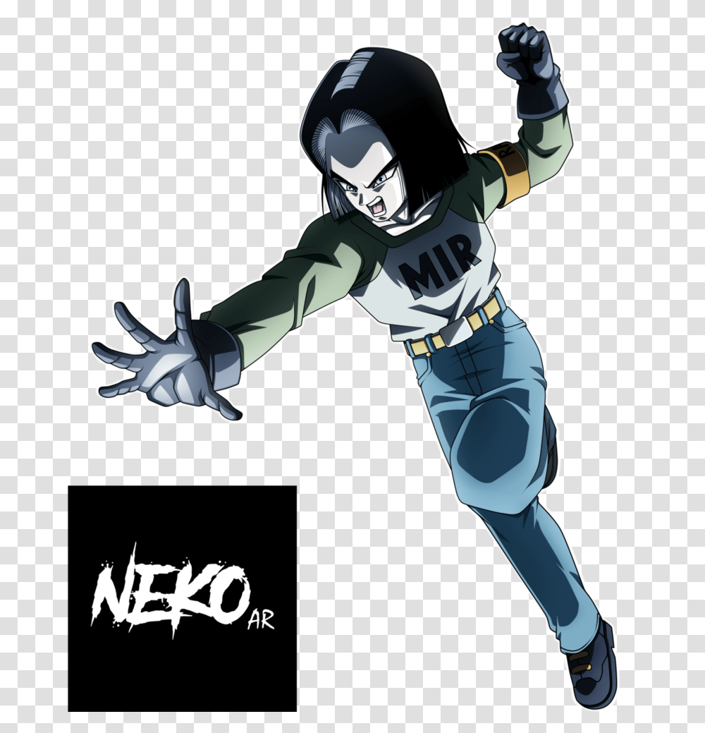 Android Anime Androide Dragon Ball And Androide, Person, Human, Helmet Transparent Png