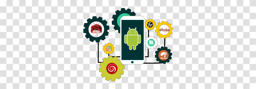 Android App Development, Machine, Gear, Drawing Transparent Png