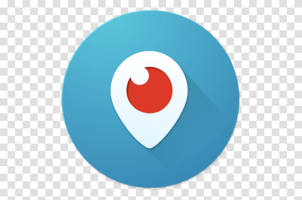 Android App Of The Month Periscope Sony Mobile Blog 3d Periscope Logo, Trademark, Ball, Heart Transparent Png