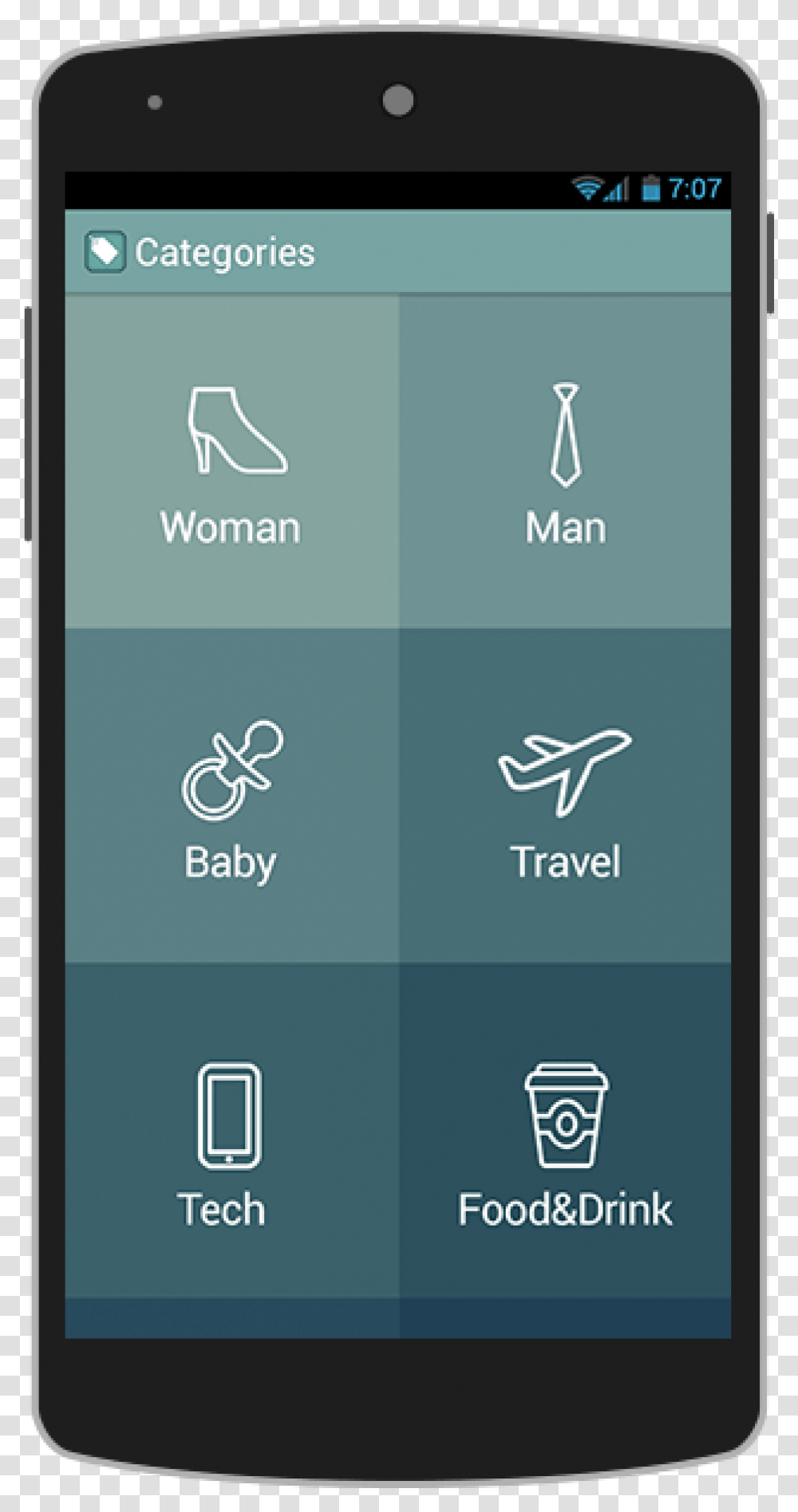 Android App Template, Mobile Phone, Electronics, Cell Phone Transparent Png