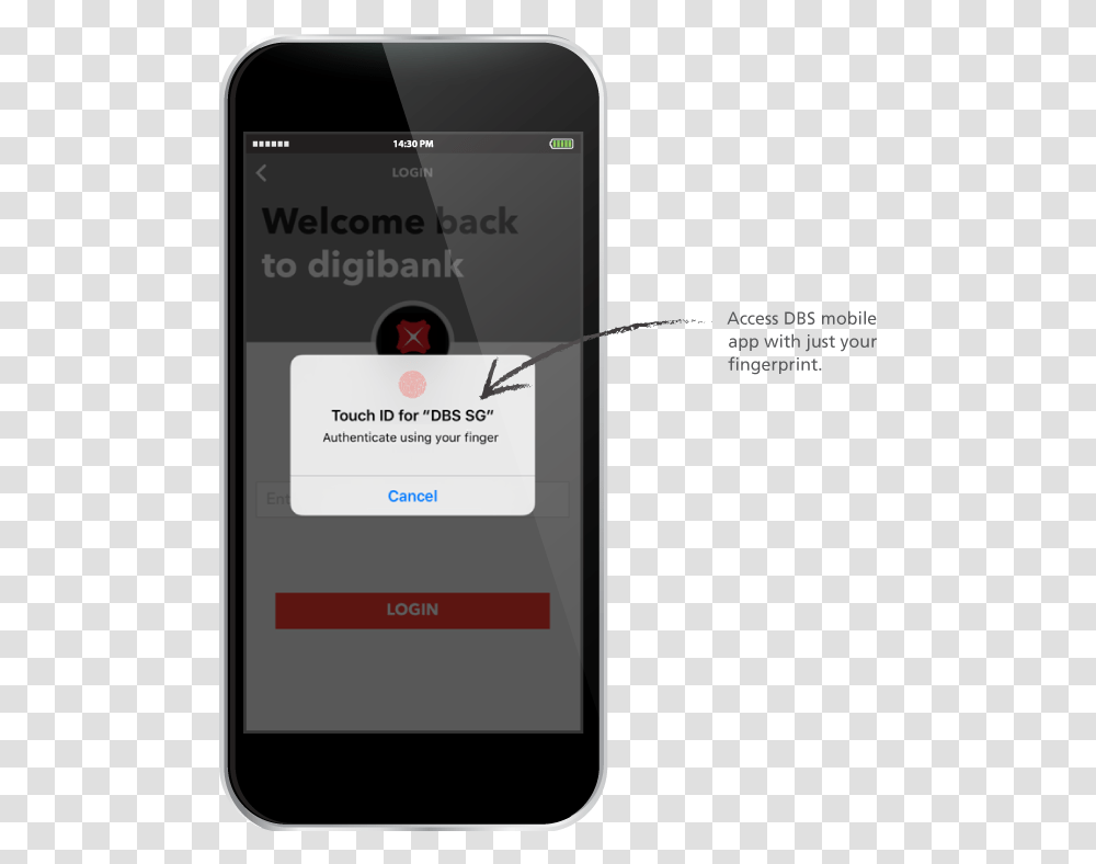 Android App Touch Id Download Iphone, Mobile Phone, Electronics, Cell Phone Transparent Png