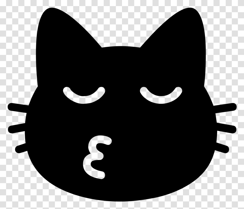 Android Black Cat Emoji, Gray, World Of Warcraft Transparent Png