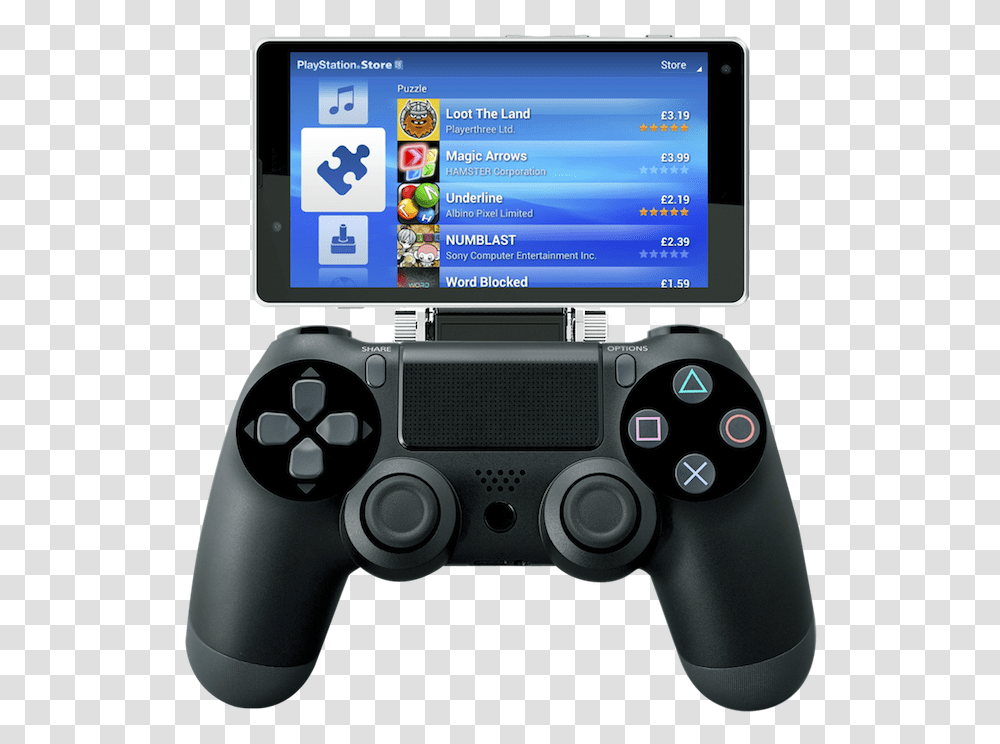 Android Clip Ps4 Controller Playstation Controller With Screen, Electronics, Mobile Phone, Cell Phone, Camera Transparent Png
