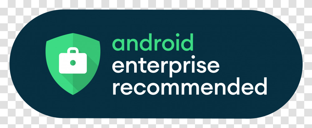 Android Enterprise Recommended, Logo, Trademark Transparent Png