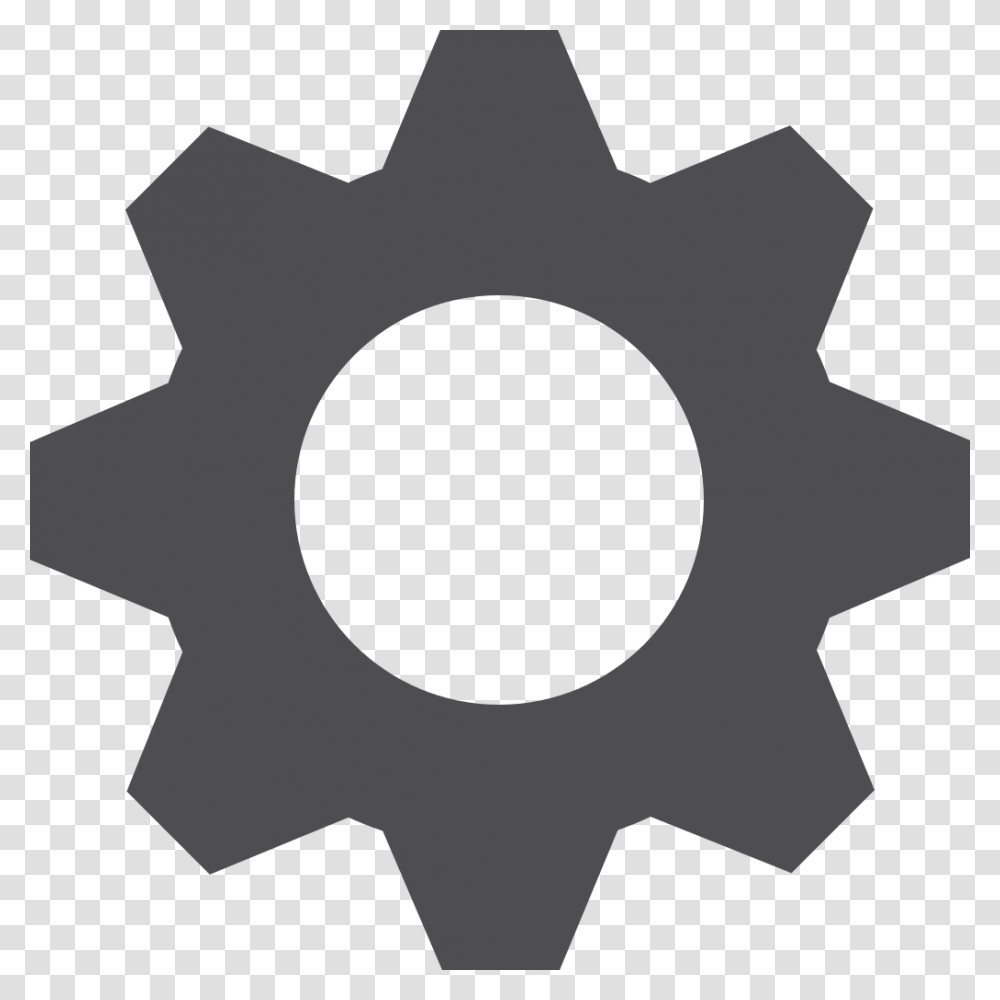 Android Gear Icon, Machine, Cross Transparent Png
