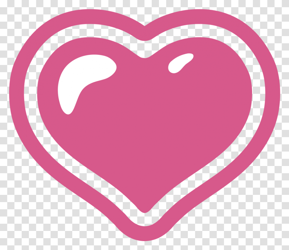 Android Heart Emoji, Rug, Maroon Transparent Png