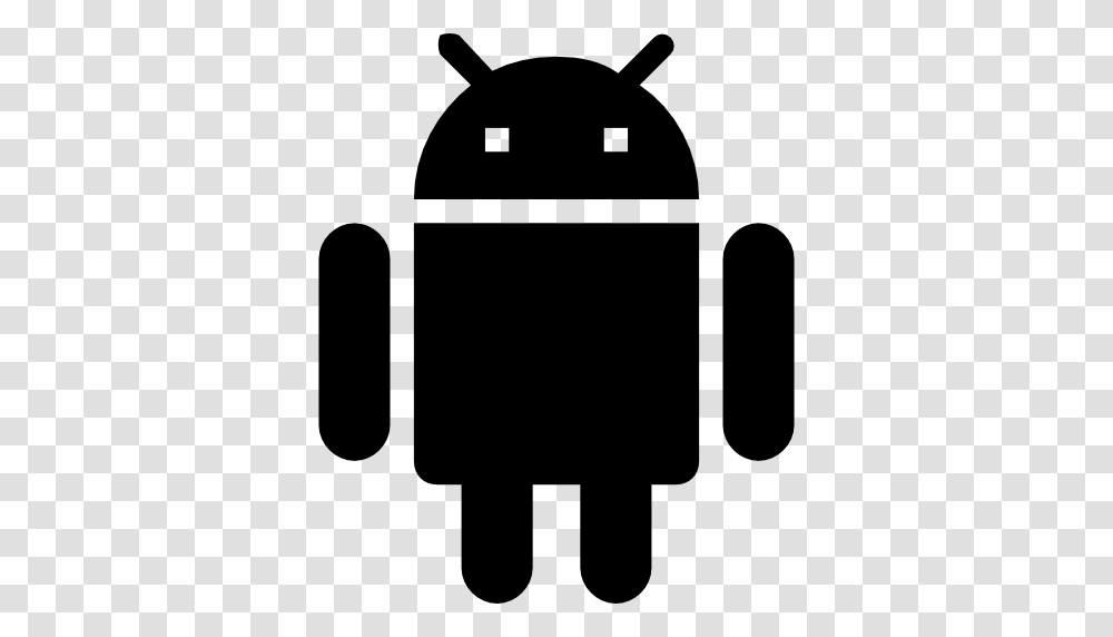 Android Logo, Stencil Transparent Png