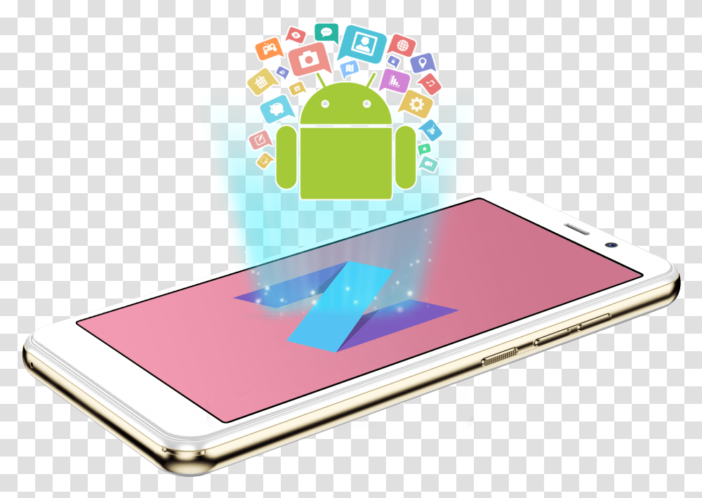 Android, Mobile Phone, Electronics, Cell Phone, Birthday Cake Transparent Png