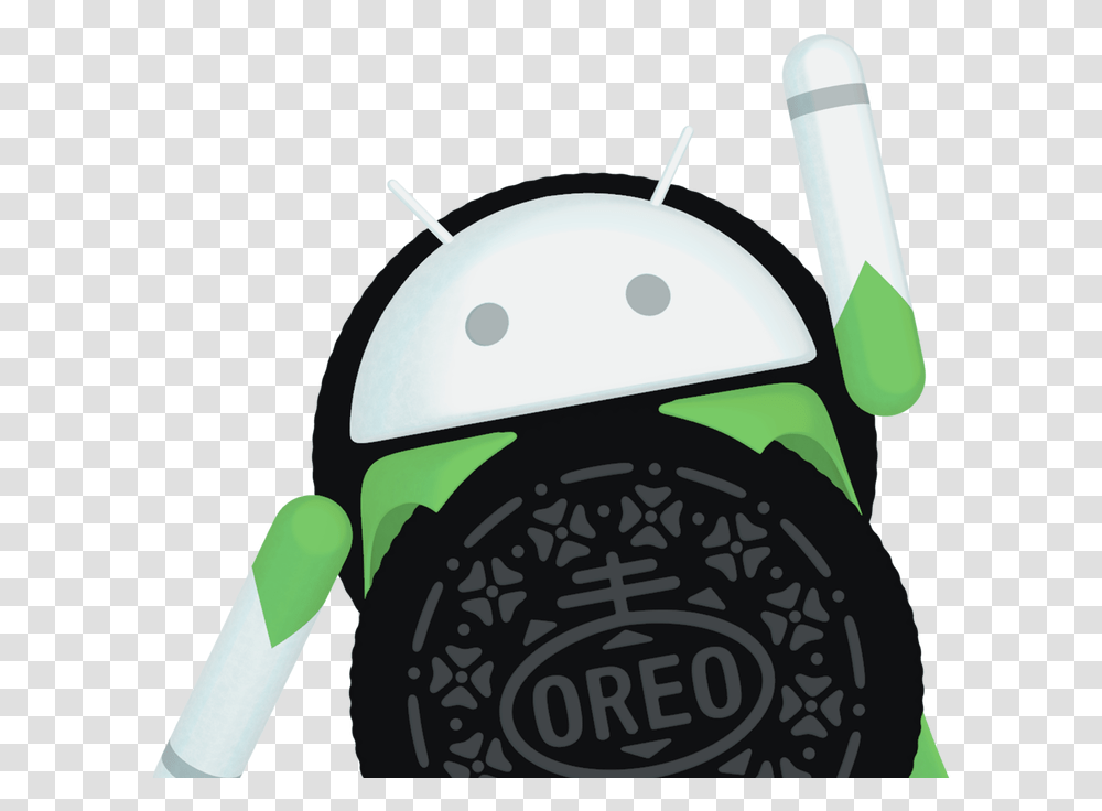Android Oreo Logo, Helmet, Apparel, Alarm Clock Transparent Png