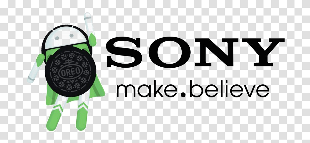 Android Oreo Photo Sony Logo Make Believe, Alphabet, Number Transparent Png