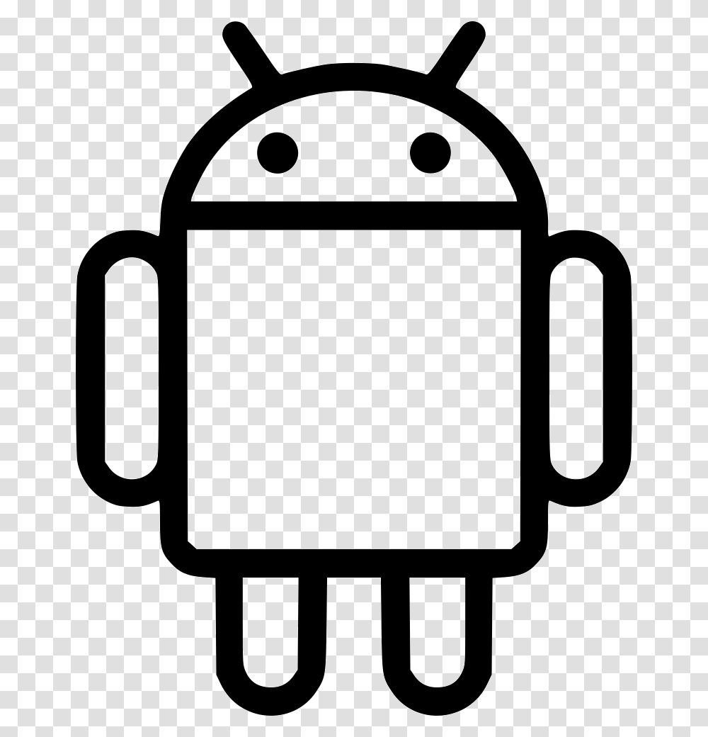 Android Os Copyrighted Icon Free Download, Stencil, Pottery, Cup, Coffee Cup Transparent Png