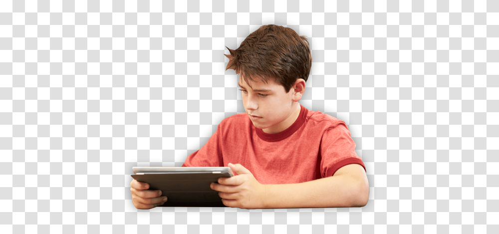 Android Parental Control For Tablet Parentsaroundcom Kid With Phone, Person, Human, Boy, Computer Transparent Png