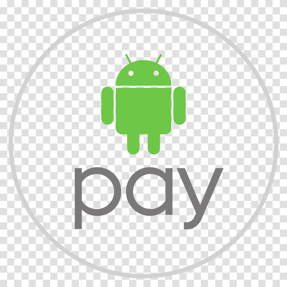 Android Pay Logo, Robot, Label Transparent Png
