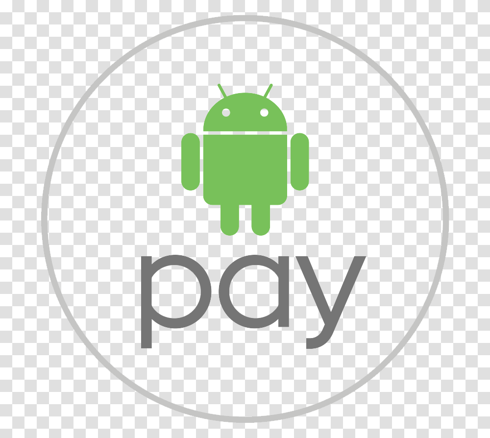 Android Pay Logo, Trademark, Recycling Symbol, Security Transparent Png