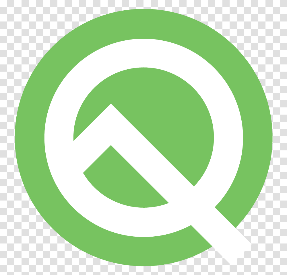 Android Q Version, Logo, Rug Transparent Png