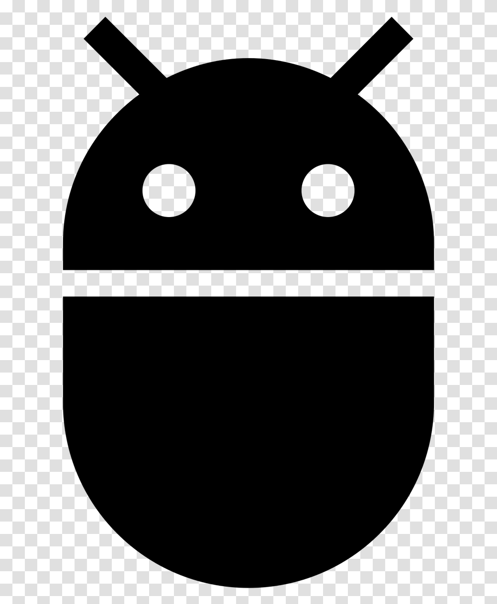 Android Robot Symbol Bot Icon Robotic Adb Icon, Gray, World Of Warcraft Transparent Png