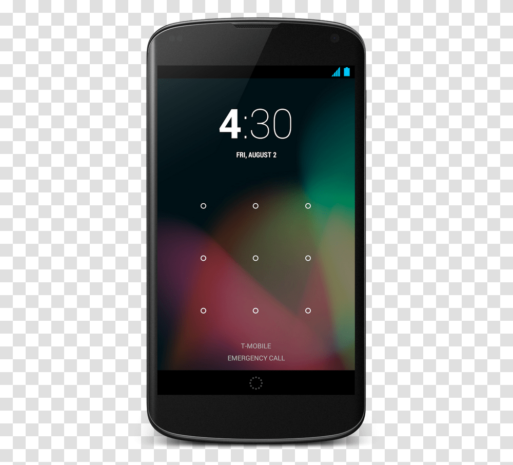 Android Screen Lock Smartphone, Mobile Phone, Electronics, Cell Phone Transparent Png