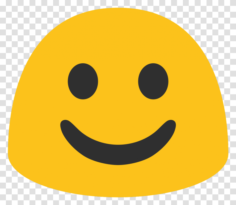 Android Smile Emoji, Plant, Food, Pac Man, Cutlery Transparent Png