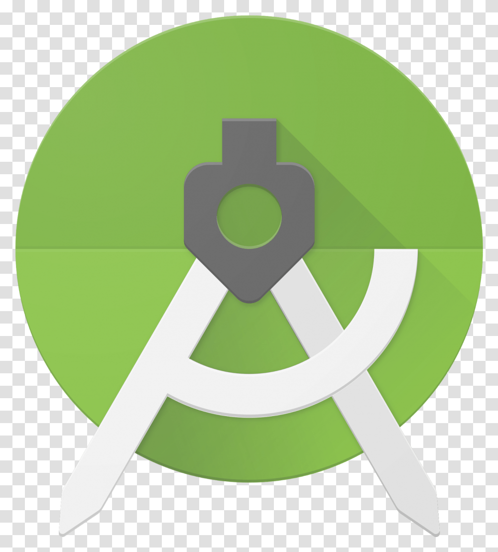 Android Studio Logo Software Icon Svg Android Studio, Symbol, Green, Plant, Recycling Symbol Transparent Png