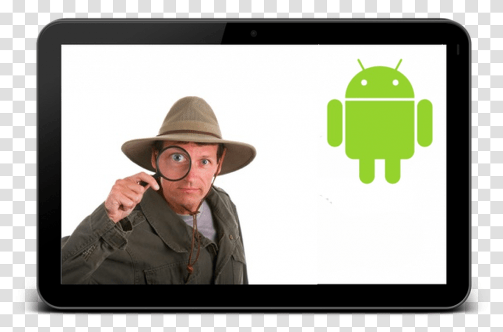 Android Tab, Person, Human, Hat Transparent Png