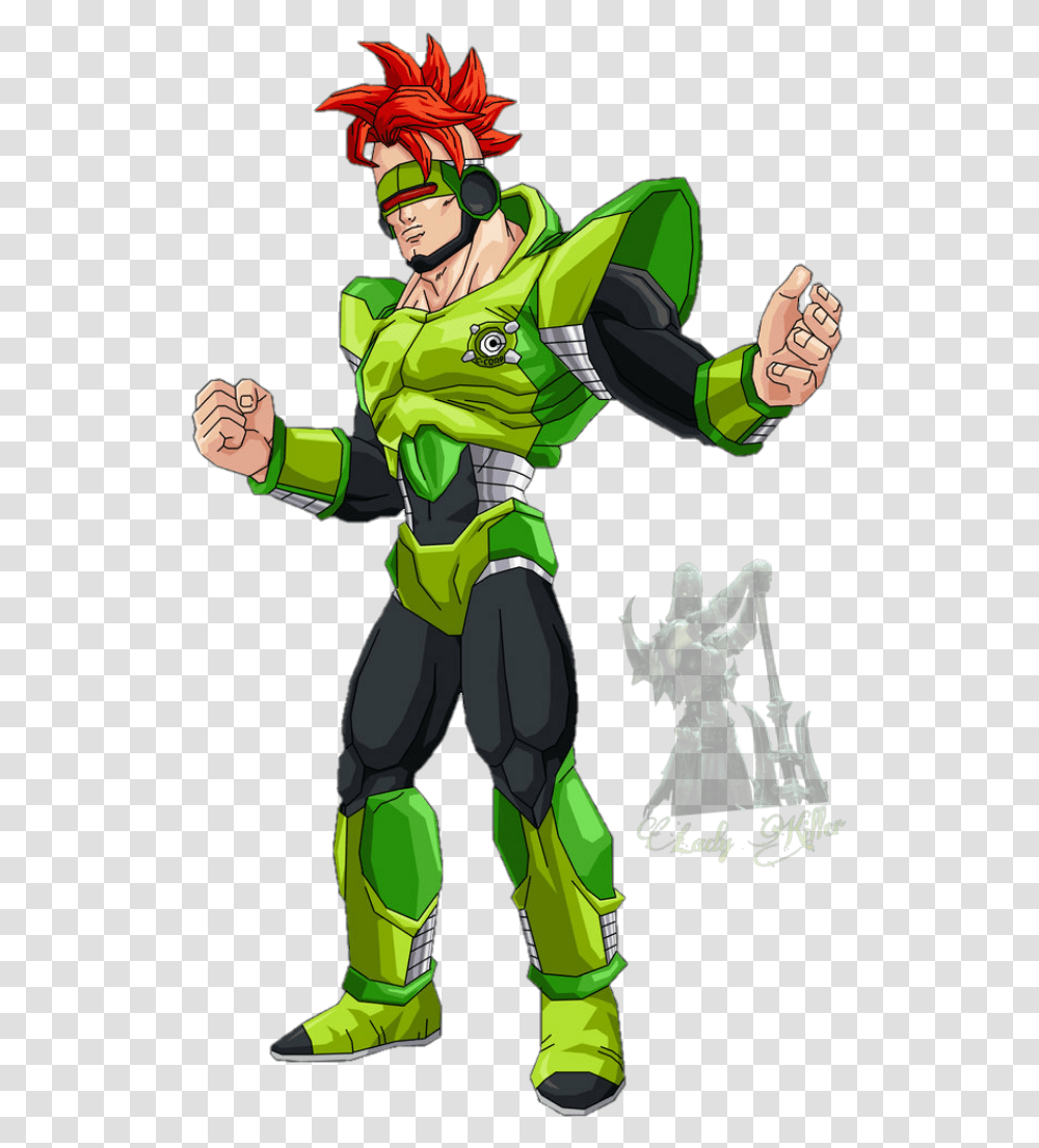Android16 Cyborg16 Androides Dbz Dragonballz Dragon Ball Super Android, Hand, Person, Plant, Comics Transparent Png