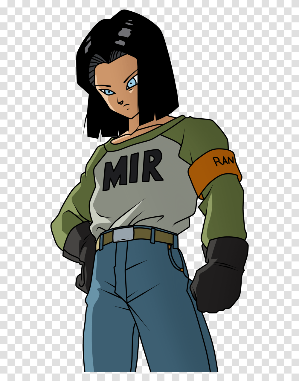 Androide17 Sticker By N18oficial Dragon Ball Super N 17, Ninja, Judo, Martial Arts, Sport Transparent Png