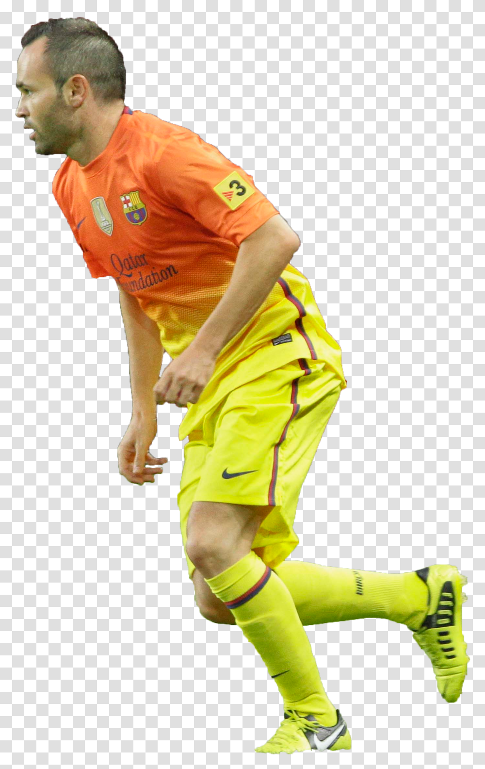 Andrs Iniesta Download Football Player, Sphere, Person, Shorts Transparent Png
