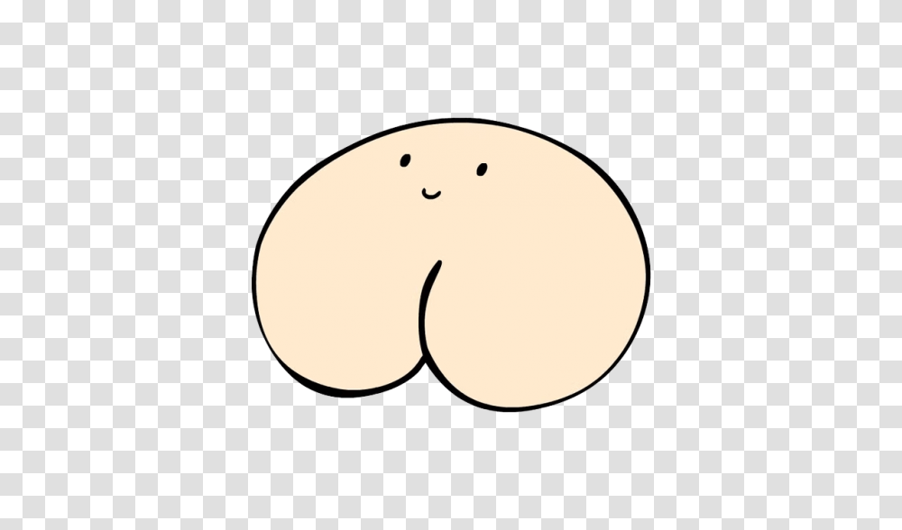 Andy C On Twitter Here Is A Butt Its A Happy Butt, Sweets, Food, Paper, Bread Transparent Png
