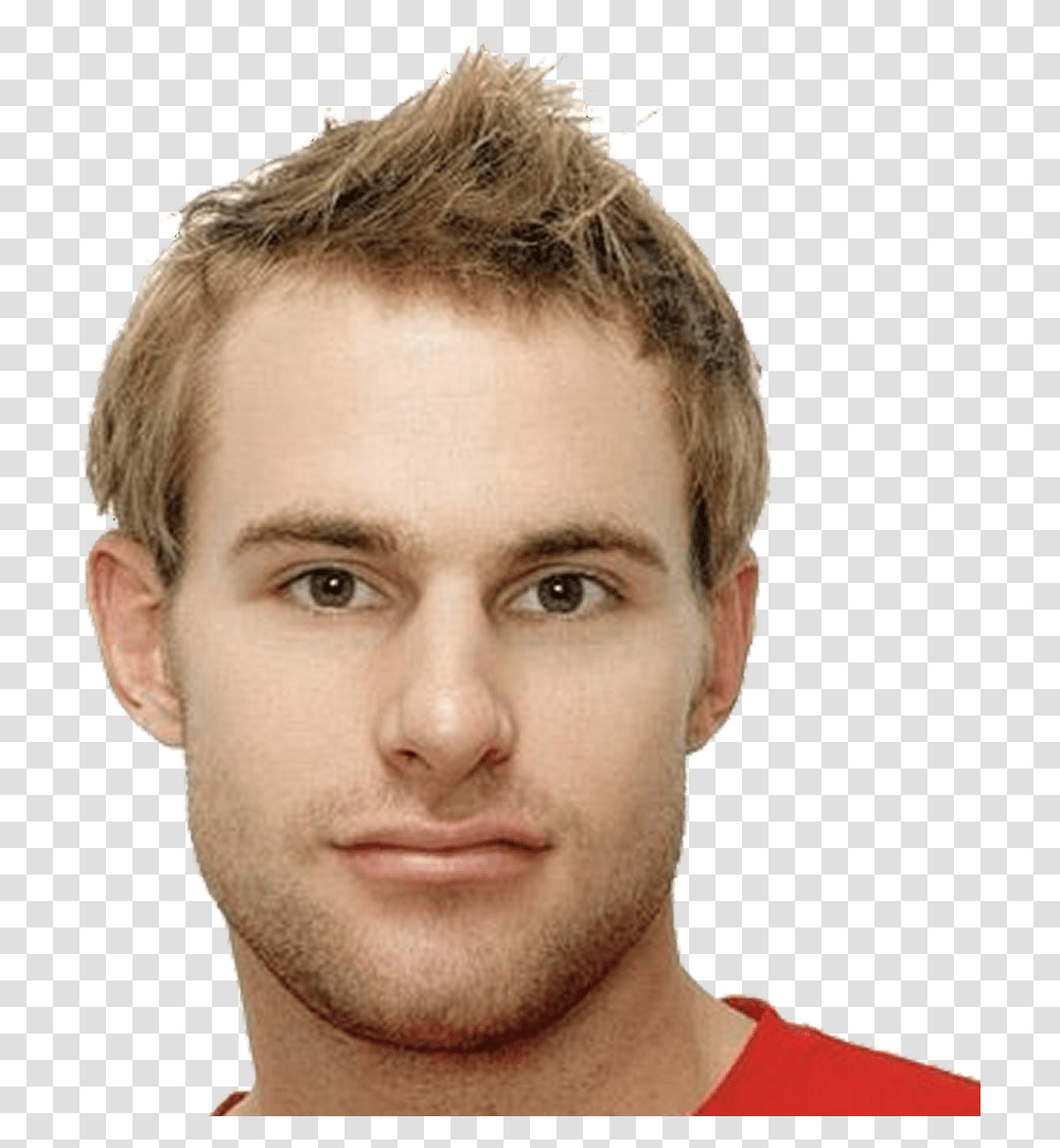 Andy Roddick, Head, Face, Person, Human Transparent Png