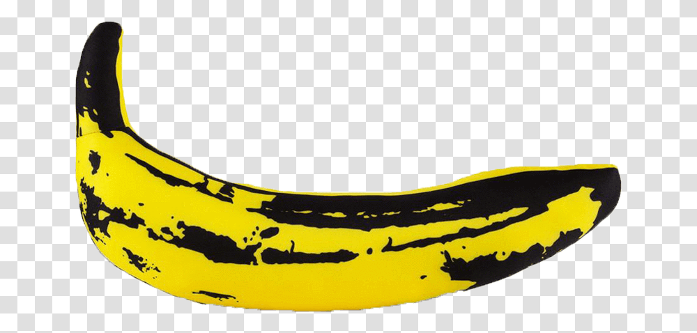 Andy Warhol Banana Plush, Plant, Fruit, Food Transparent Png