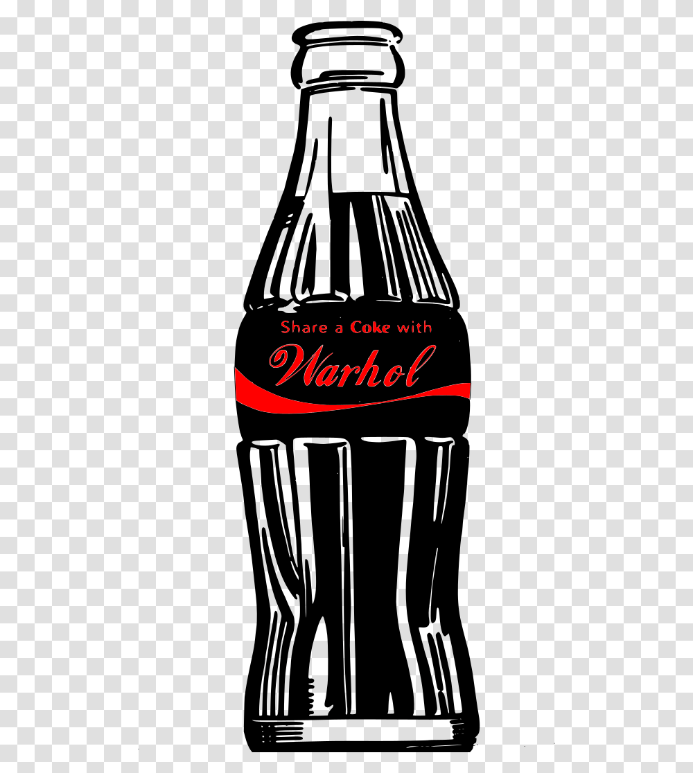 Andy Warhol Coca Cola Bottle, Light, Neon Transparent Png