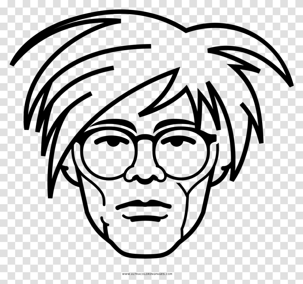 Andy Warhol Coloring, Gray, World Of Warcraft Transparent Png